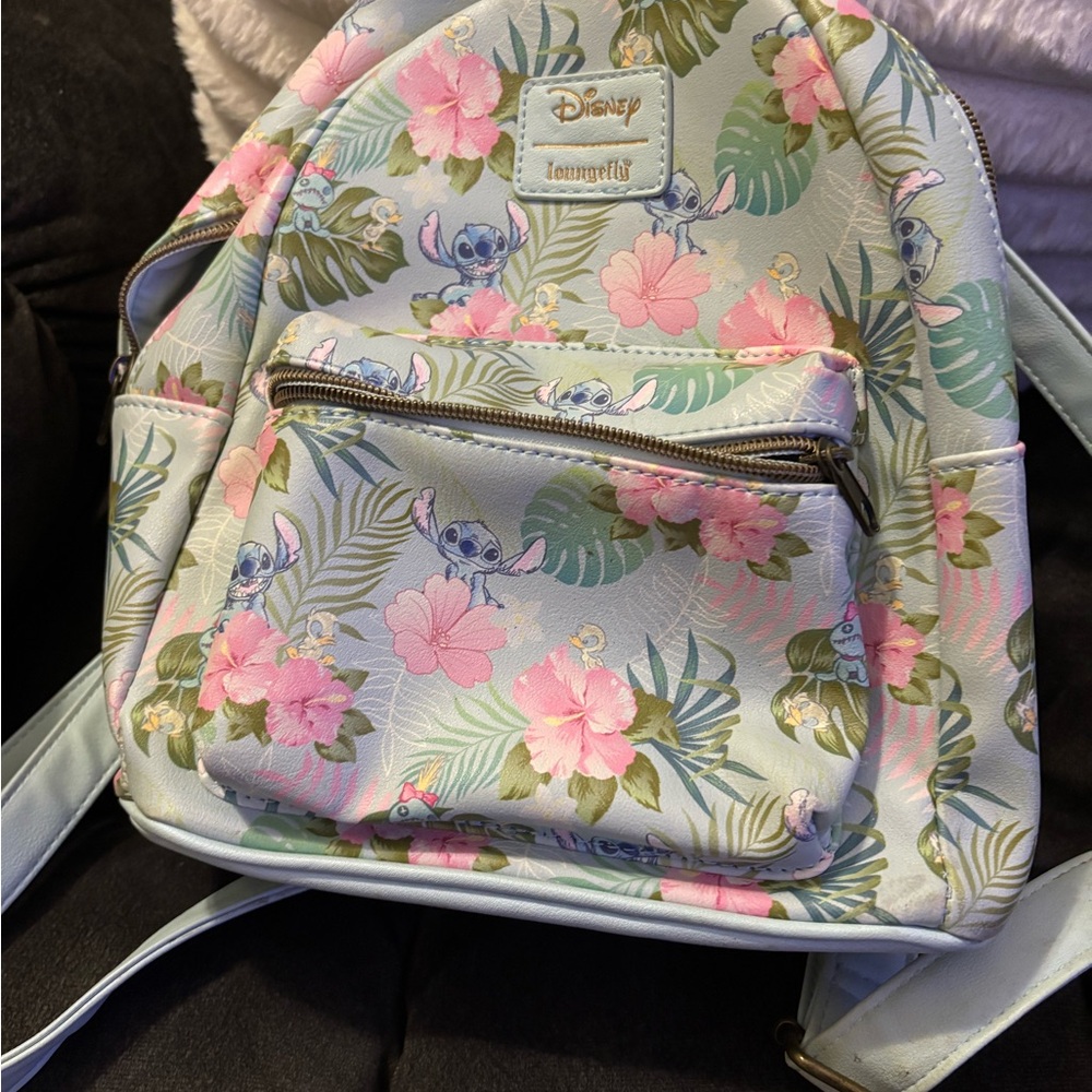 Loungefly Disney Stitch Floral Backpack